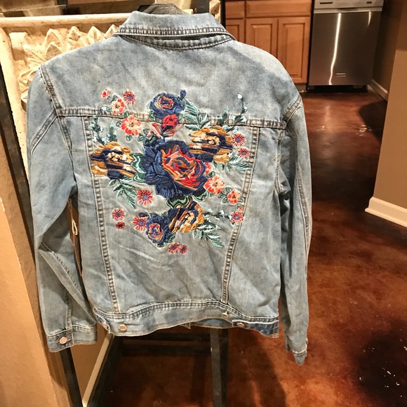 Blu Pepper Jackets & Coats Nwt Blu Pepper Denim Jacket S Poshmark